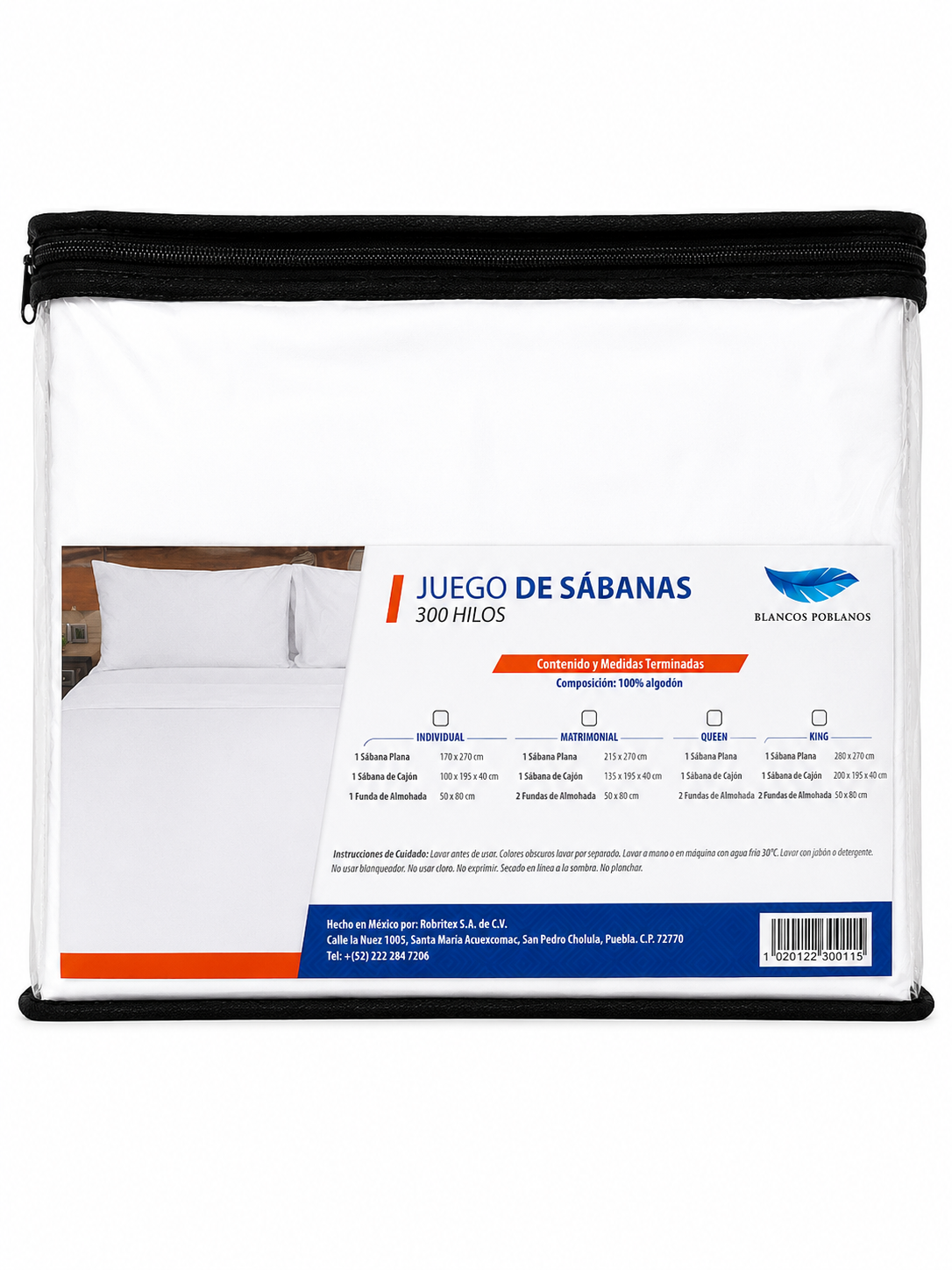 JUEGO SABANA 300 H 100%