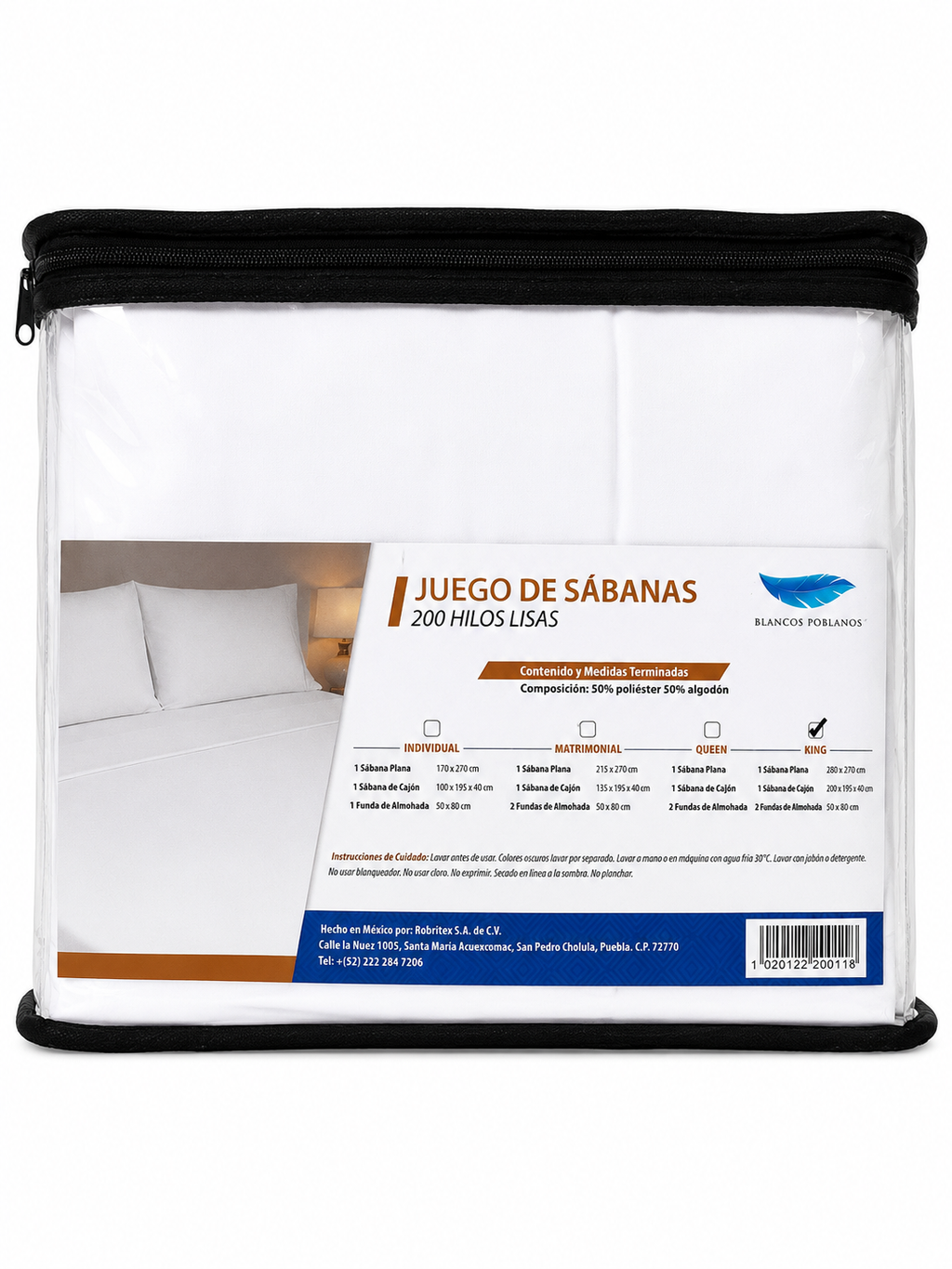 JUEGO SABANA 200 H LISA