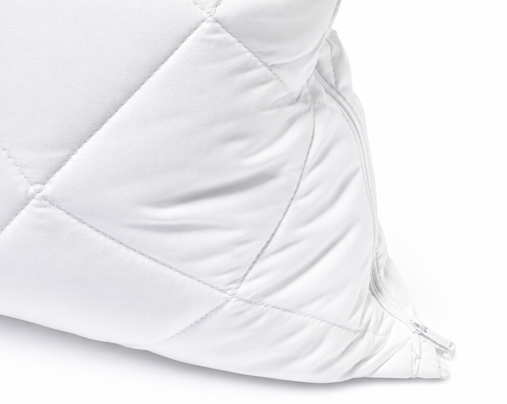 PROTECTOR DE ALMOHADA CAPITONADO C/CIERRE