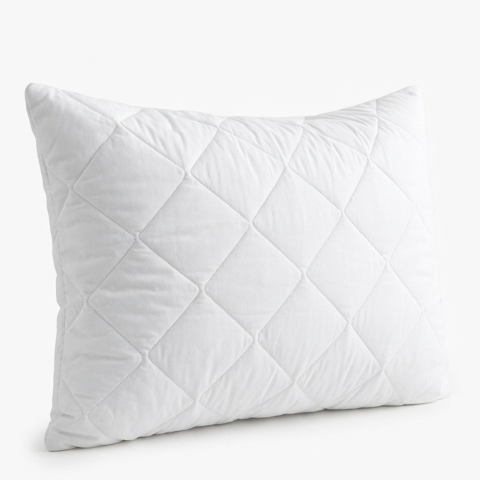 PROTECTOR DE ALMOHADA CAPITONADO C/CIERRE